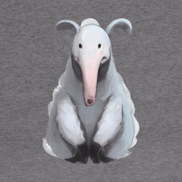 Cute Anteater Drawing by Play Zoo